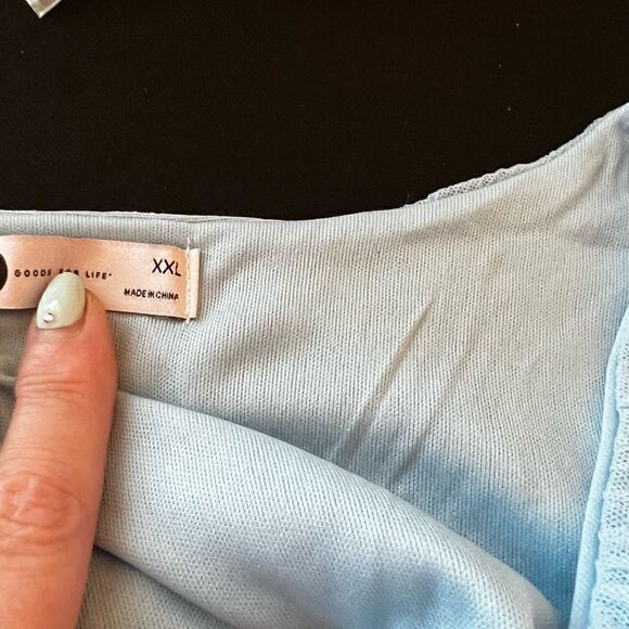 SO ||   Sky Blue body suit. Shear with longing NWT - Picture 10 of 12